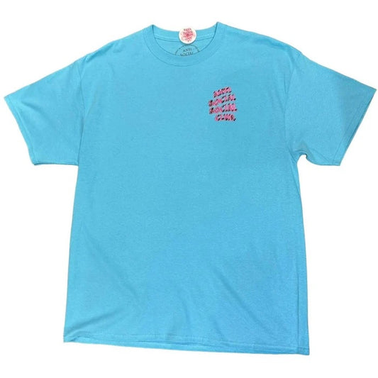 Anti Social Social Club How Deep Tee ‘Aquatic Blue’