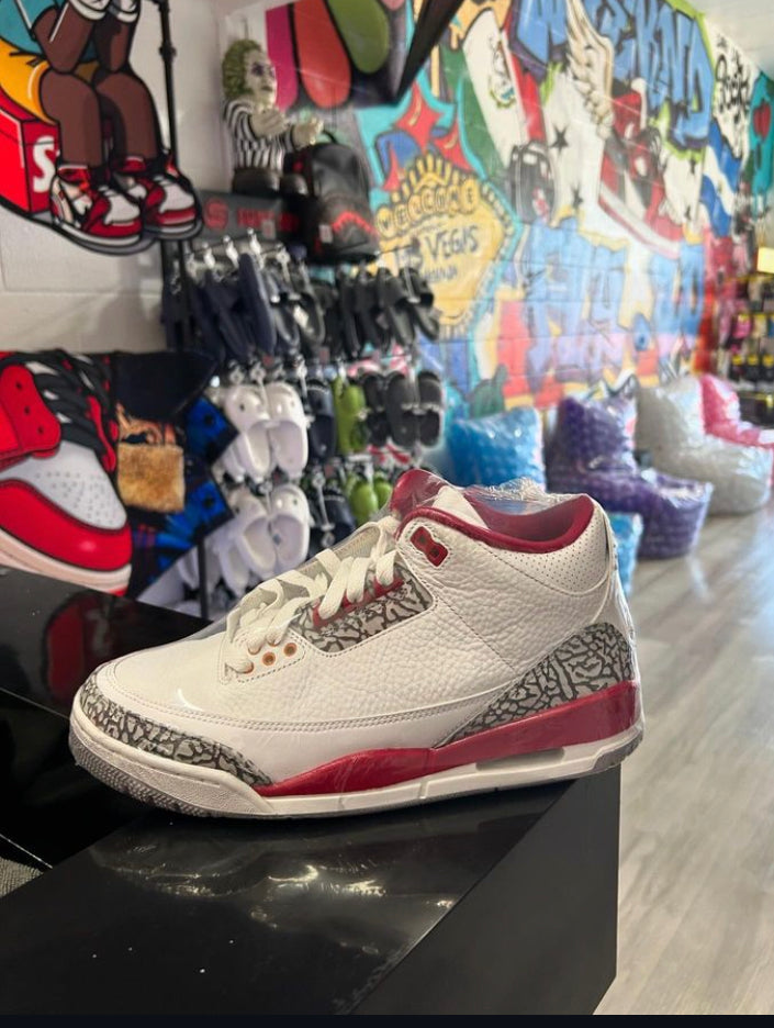 Jordan 3 Cardinal